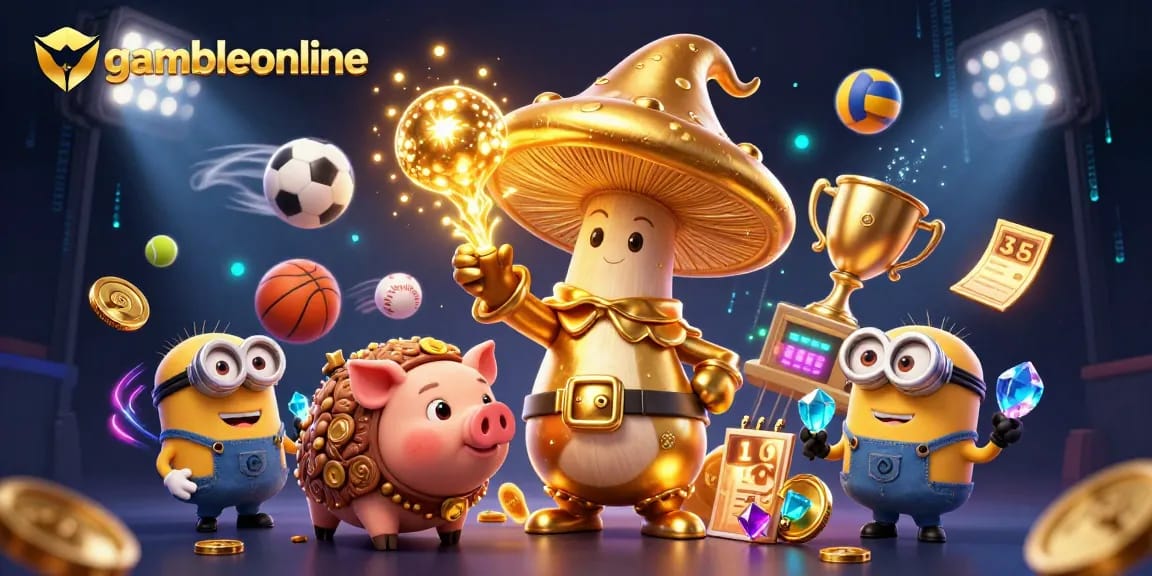 Experience the magic of gambleonline with golden wizardry and sports betting excitement