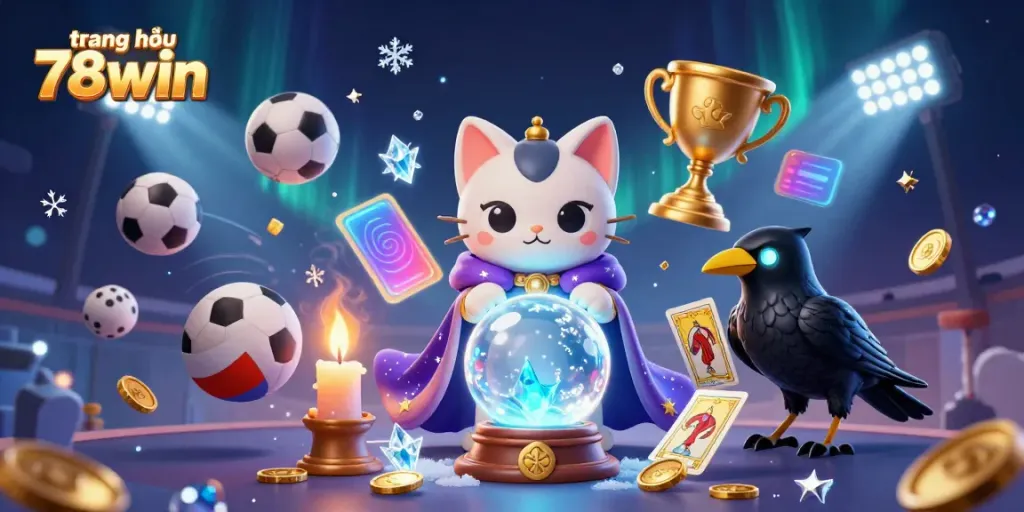 Experience the magic of trang chủ 78win with our thrilling casino graphics, featuring captivating characters and sports elements.