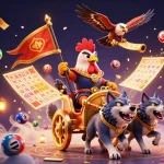 Experience a fast withdrawal casino with instant payouts and dynamic games in an engaging 3D illustration.